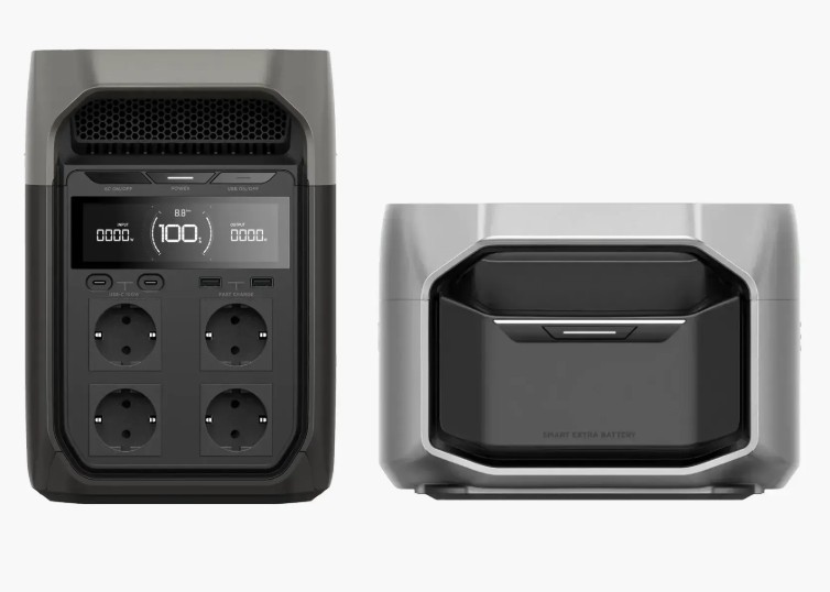 Комплект зарядна станція EcoFlow DELTA 3 з акумулятором DELTA Pro 3 Extra Battery